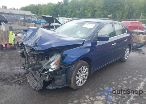 2017 Nissan Sentra S из США, поврежденный, VIN 3N1AB7AP4HY353025